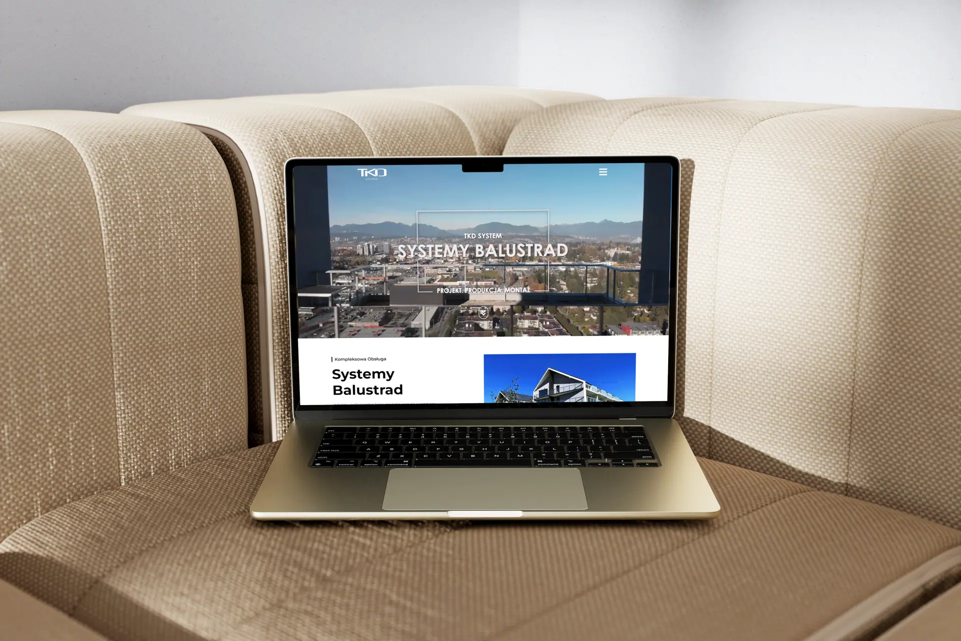 Realizacja - TKD System - Mockup