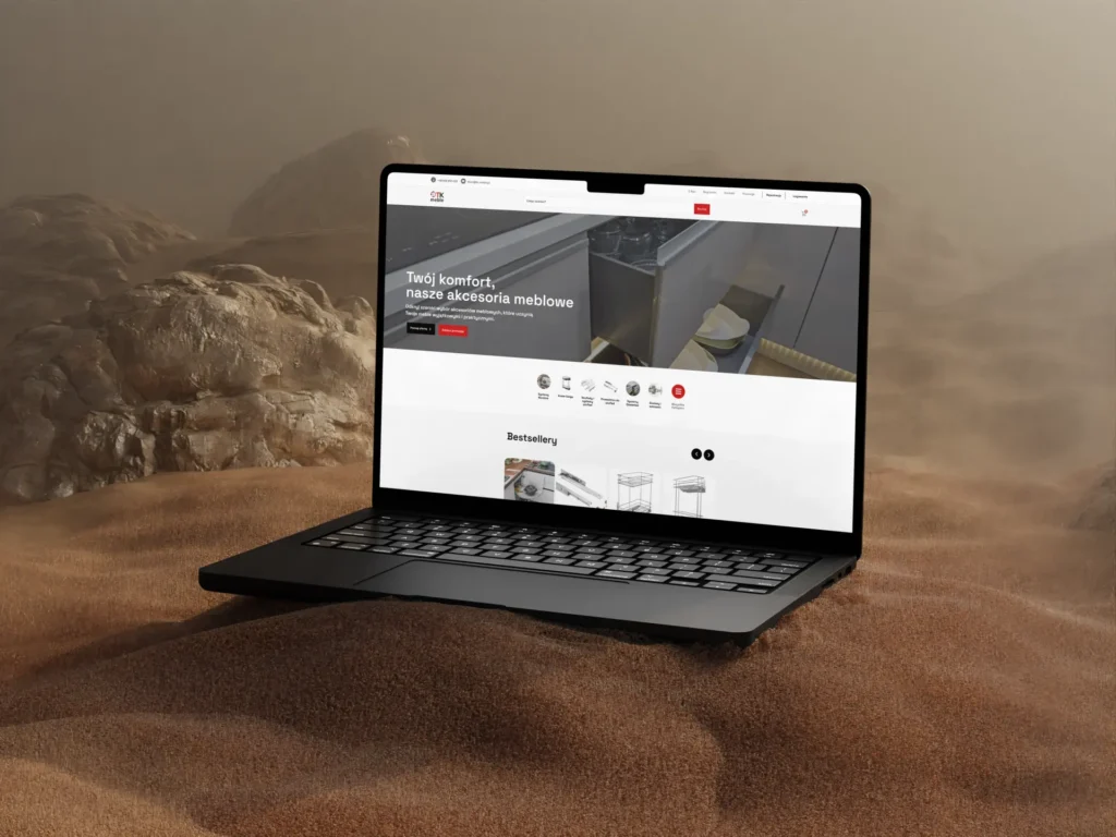 Realizacje - PexStudio.pl - tk-meble.pl - mockup