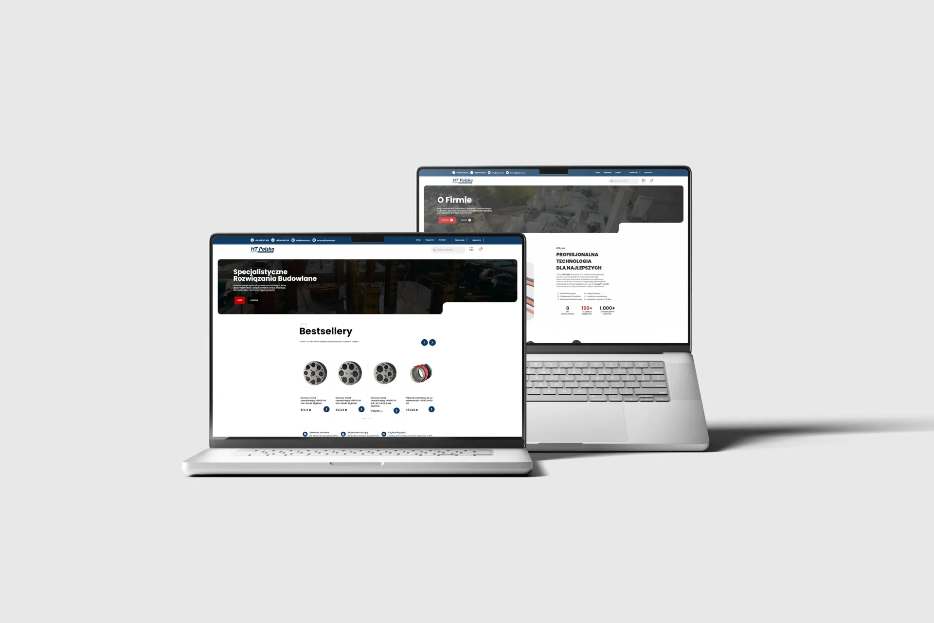 Realizacja - HT Polska - Sklep Internetowy - Mockup