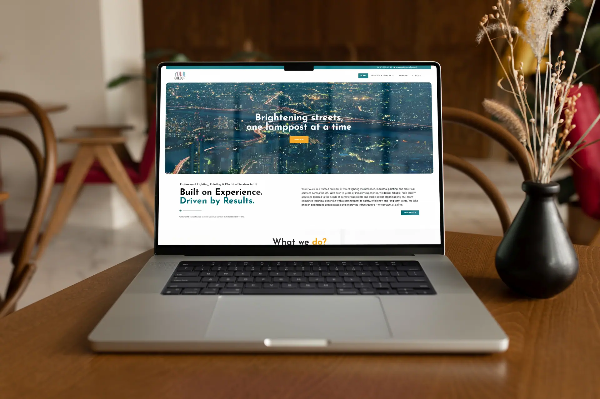 Realizacja - Your-Colour.co.uk - Mockup