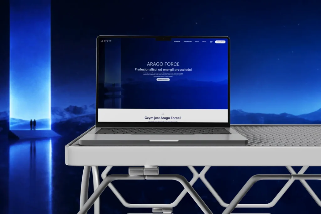 Realizacja - Arago Force - Mockup