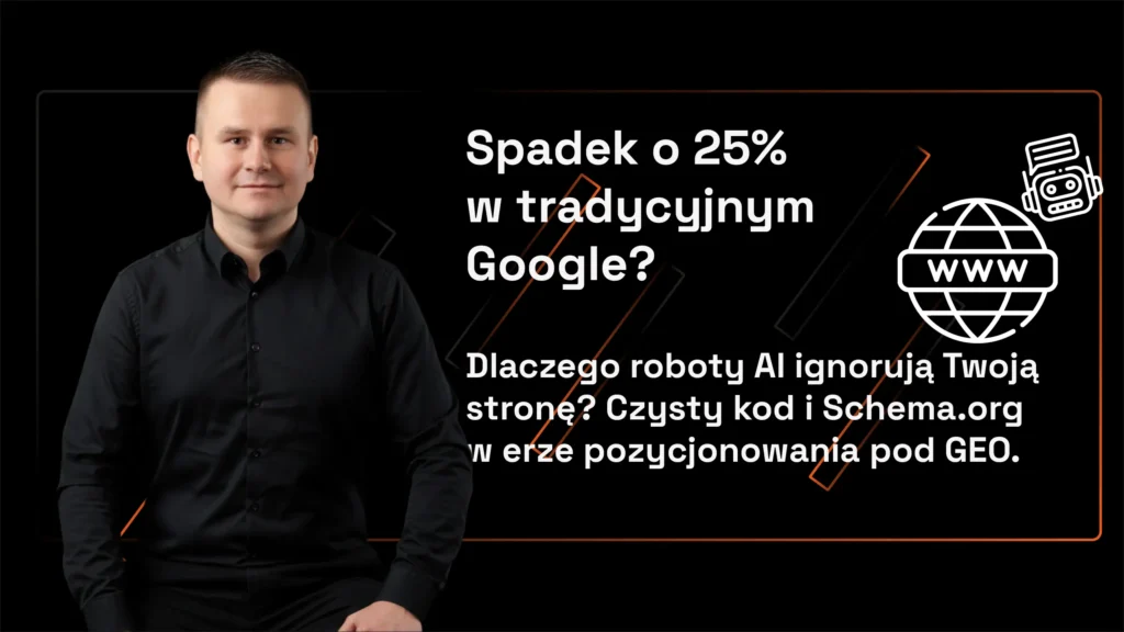 GEO - Spadek o 25% w tradycyjnym Google